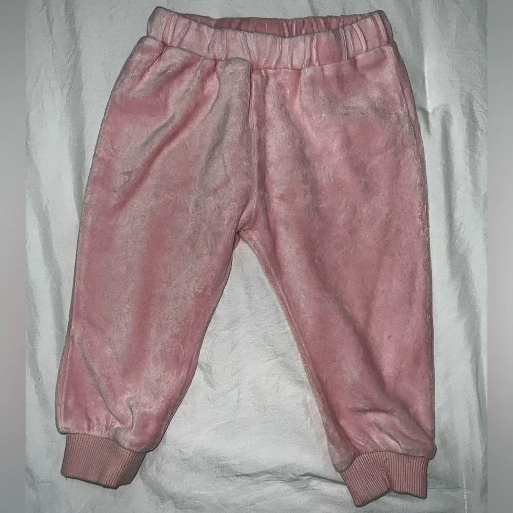 BLOOMIE’S BABY VELOUR OUTFIT 6/12M
